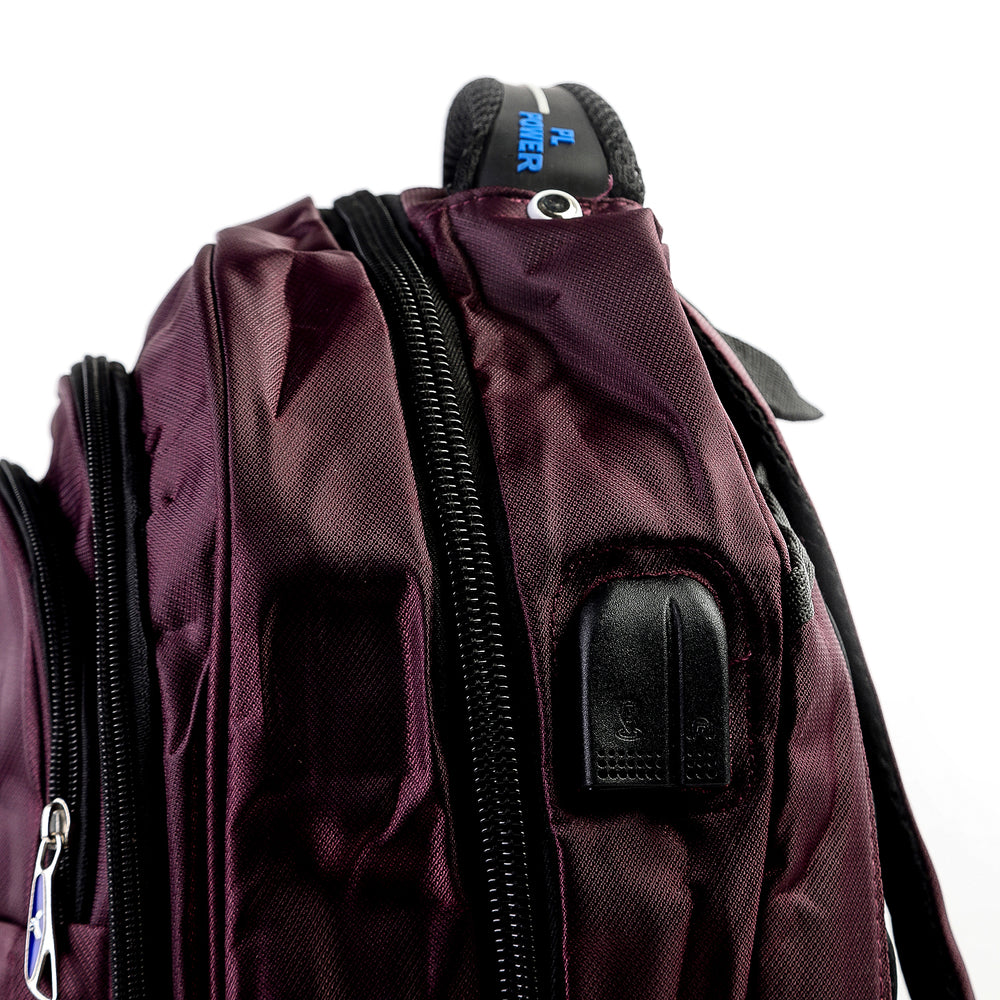 Pl Power Branded Backpack - Purple, BackPack Bags, Chase Value, Chase Value