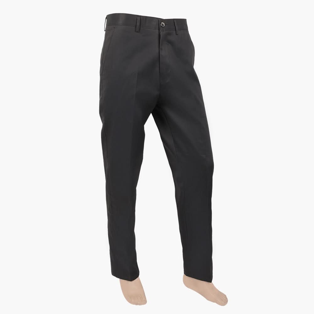 Men's Cotton Dress Pant - Dark Grey, Men's Casual Pants & Jeans, Chase Value, Chase Value