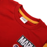 Newborn Boys Full Sleeves T-Shirt - Red, Newborn Boys Winterwear, Chase Value, Chase Value