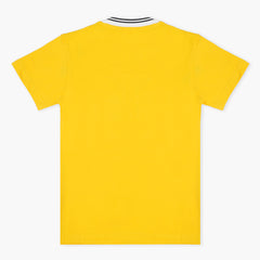 Boys Half Sleeves Polo T-Shirt - Yellow, Boys T-Shirts, Chase Value, Chase Value