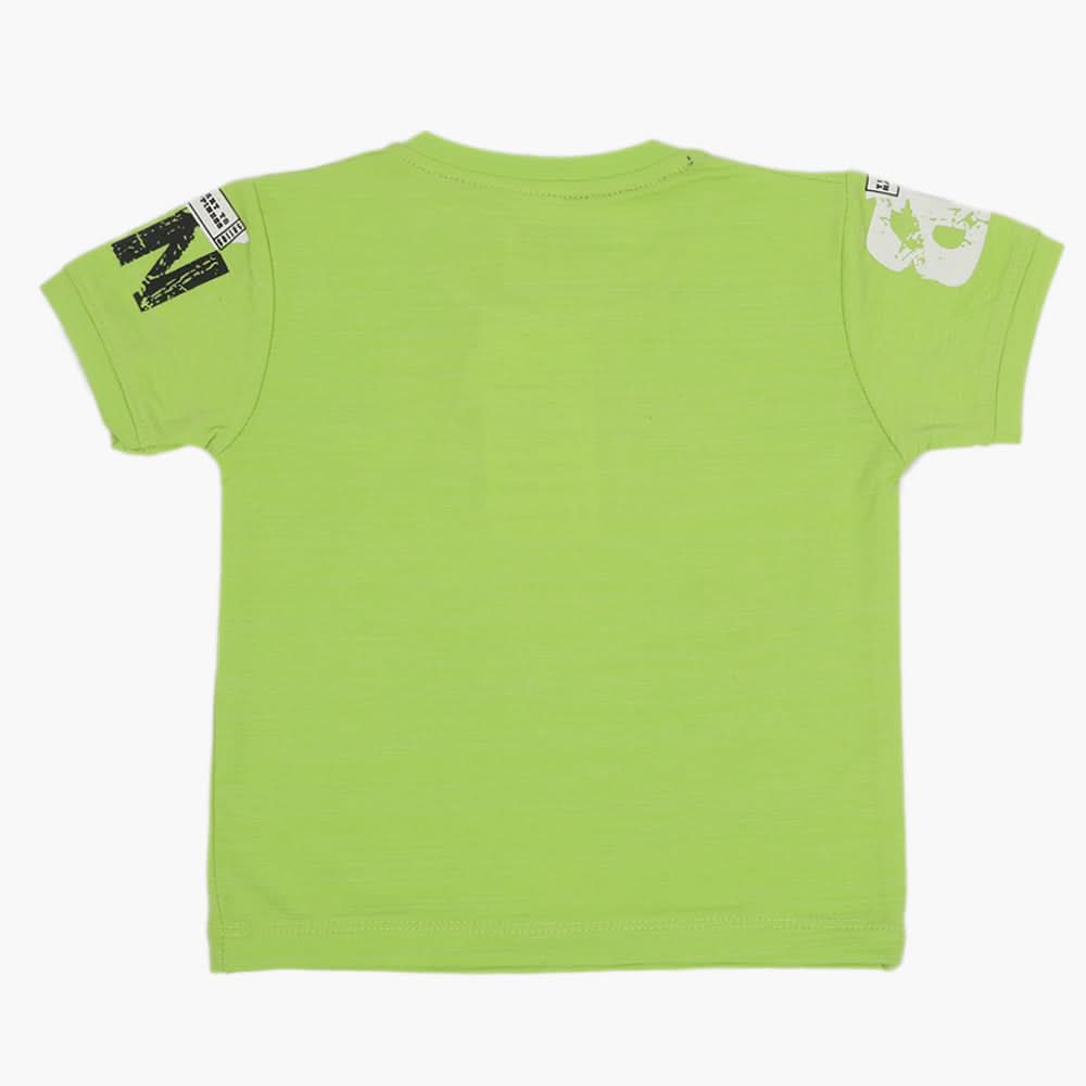 Boys Half Sleeves T-Shirt - Green, Boys T-Shirts, Chase Value, Chase Value