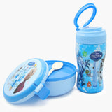 Water Bottle with Lunch Box - Blue, Tiffin Boxes & Bottles, Chase Value, Chase Value