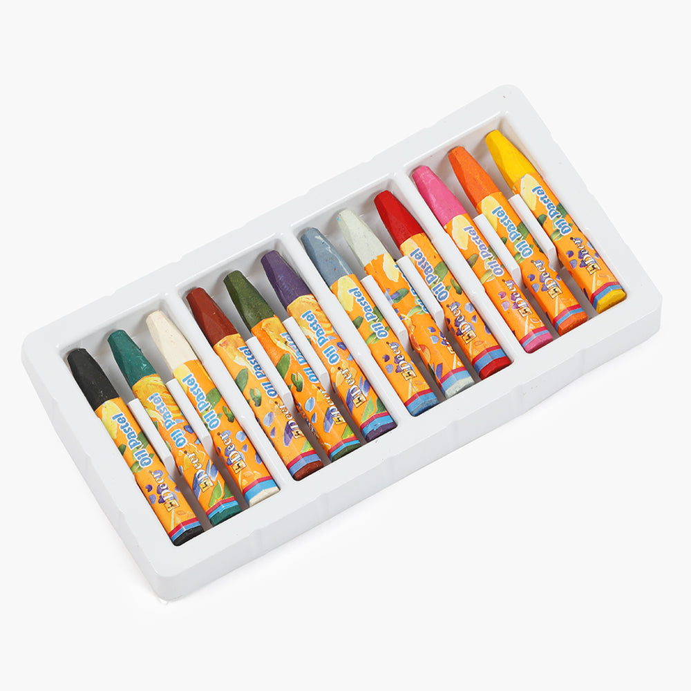 Deer Oil Pastels Color 12 Pcs, Coloring Tools, Deer, Chase Value