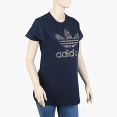 Women's T-Shirt - Navy Blue, Women T-Shirts & Tops, Chase Value, Chase Value