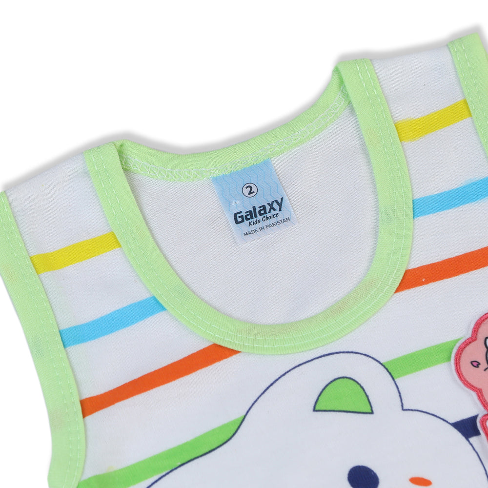 Newborn Boys Sando Suit - Green, Newborn Boys Sets & Suits, Chase Value, Chase Value