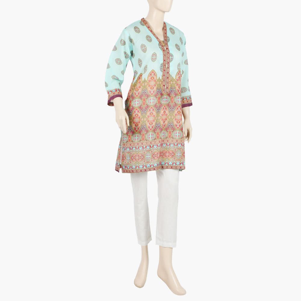 Women's Lawn Stitched Kurti - Multi Color, Women Ready Kurtis, Chase Value, Chase Value