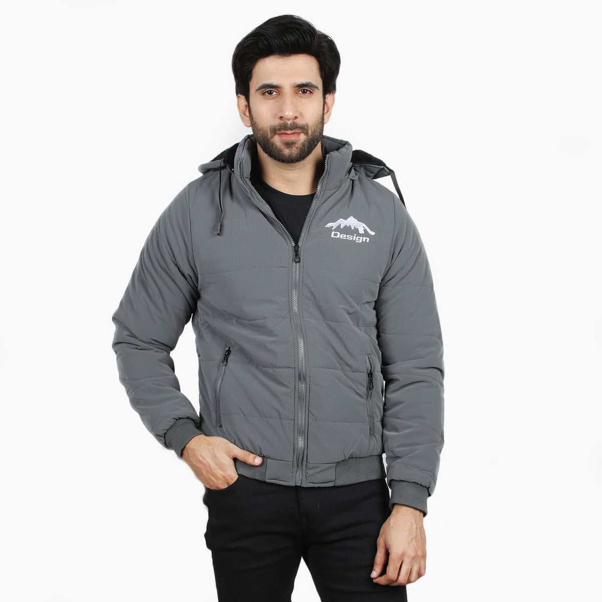 Men's Stylish & Durable Jackets - Grey, Men's Jackets & Hoodies, Chase Value, Chase Value