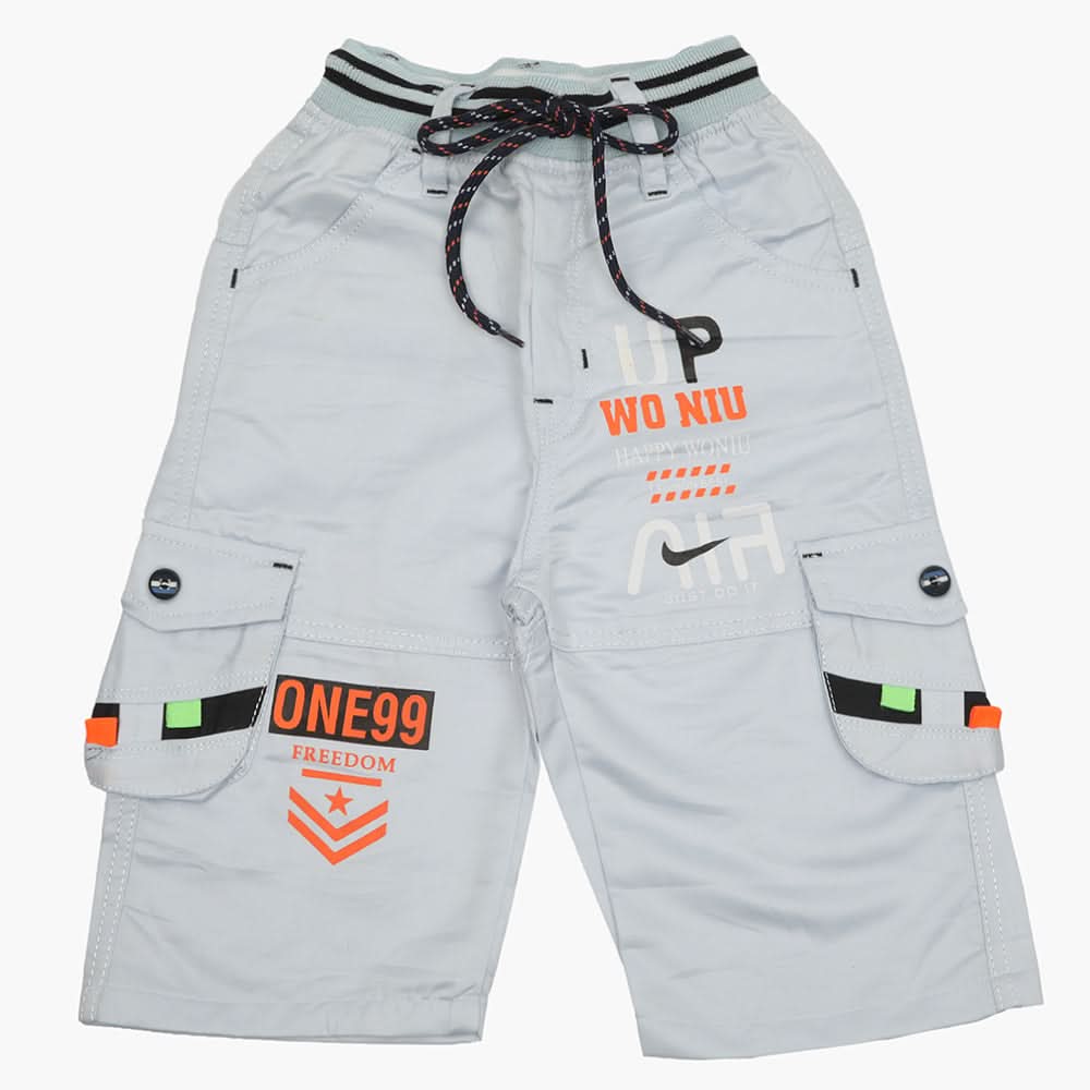 Boys Cotton Bermuda - Light Blue, Boys Shorts, Chase Value, Chase Value