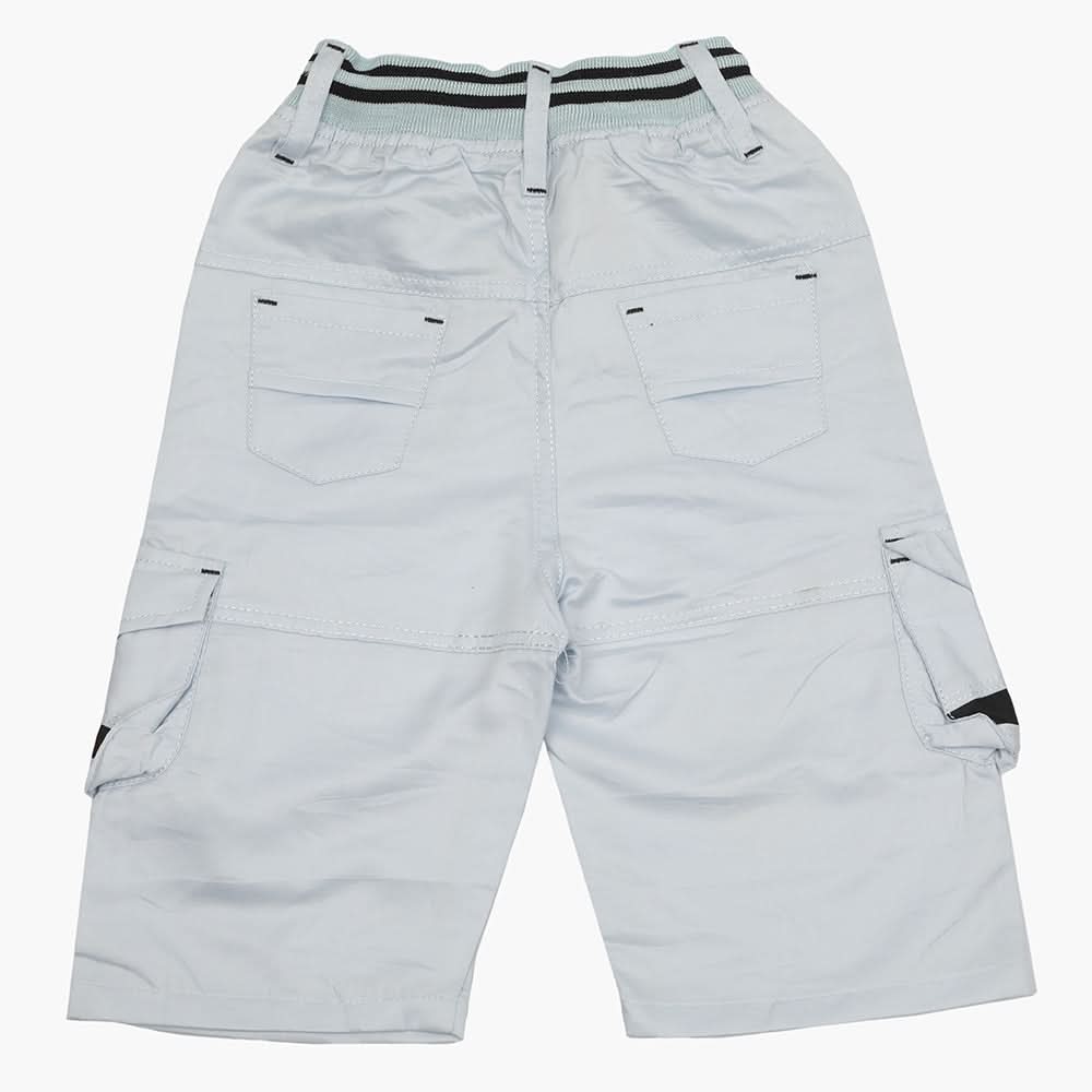 Boys Cotton Bermuda - Light Blue, Boys Shorts, Chase Value, Chase Value