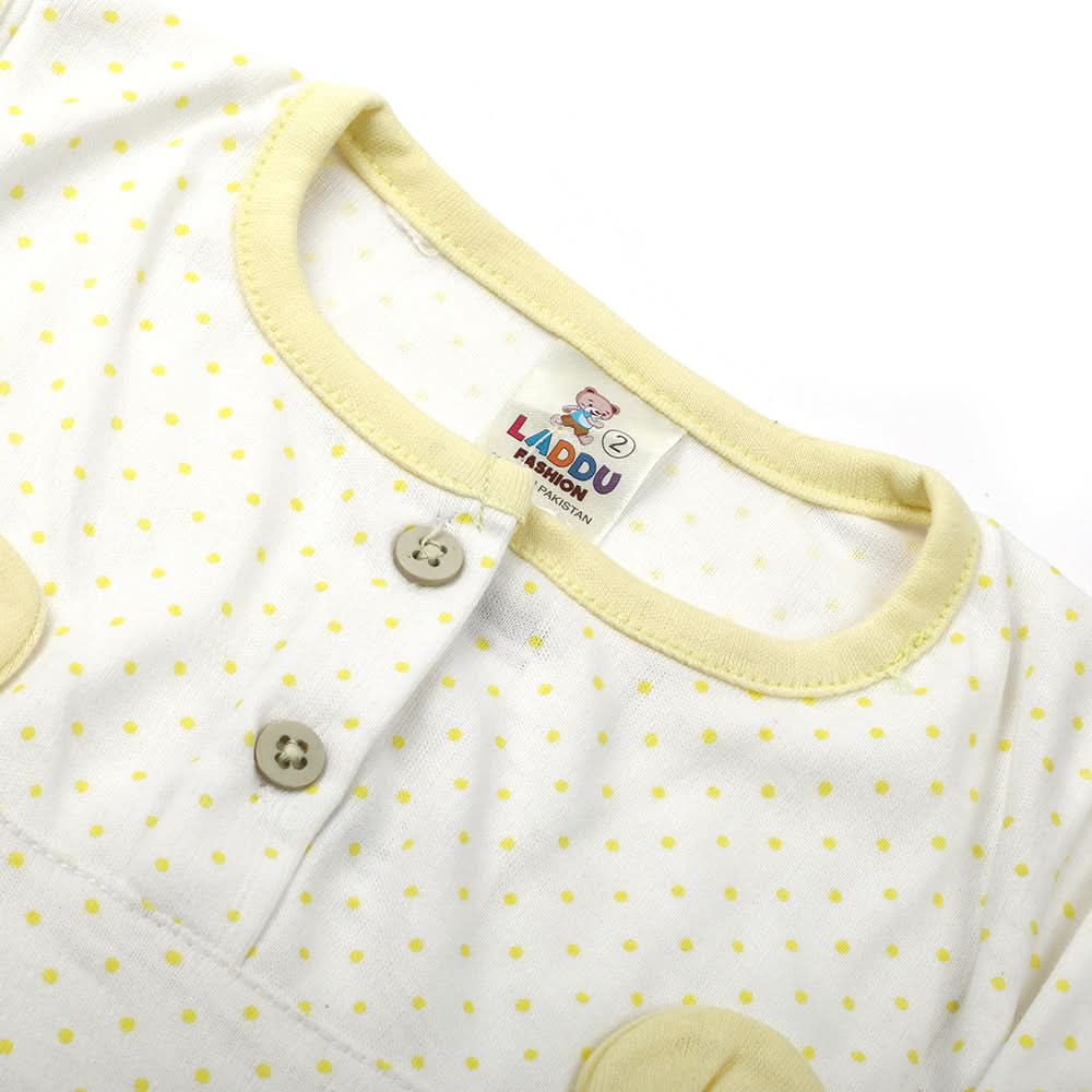 Newborn Girls Suit - Yellow, Newborn Girls Winterwear, Chase Value, Chase Value