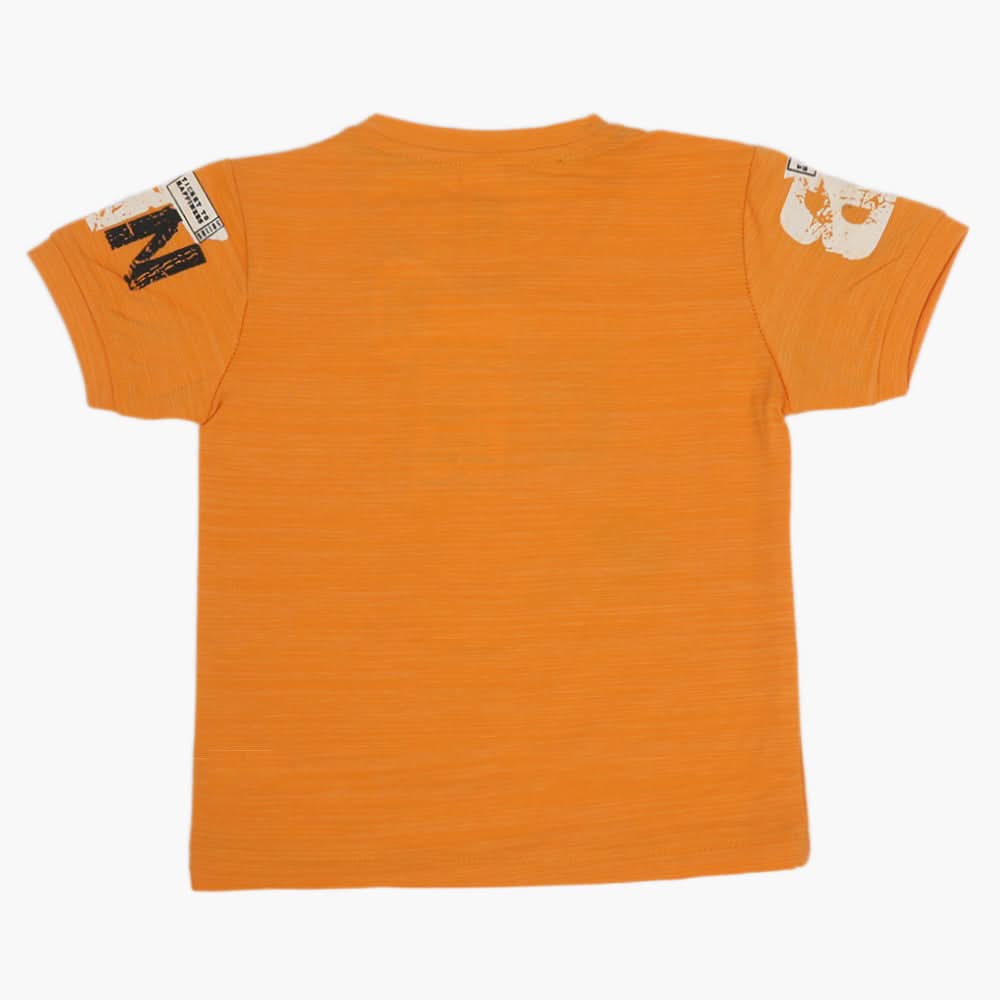 Boys Half Sleeves T-Shirt - Peach, Boys T-Shirts, Chase Value, Chase Value