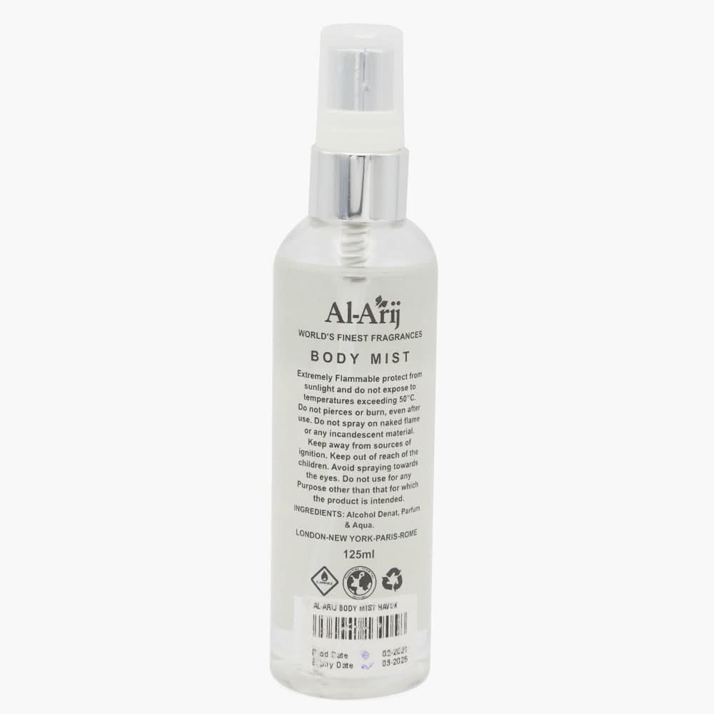 Al-Arij Body Mist  Fahrenheit Havoc, 125Ml, Men Perfumes, Al Arij, Chase Value
