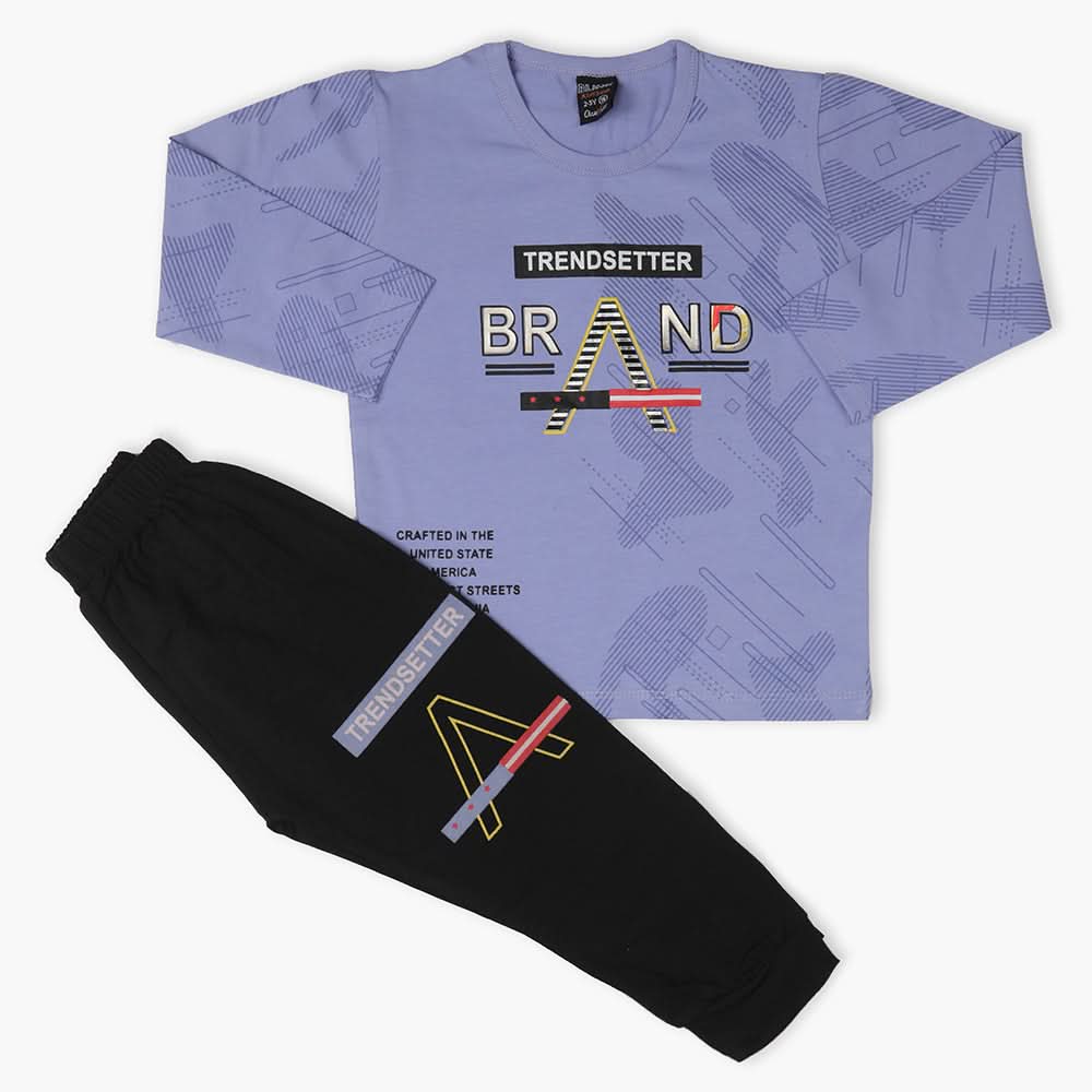 Boys Full Sleeves Suit - Purple, Boys Sets & Suits, Chase Value, Chase Value