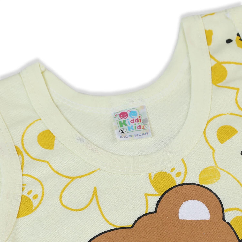 Newborn Boys Sando Suit - Yellow, Newborn Boys Sets & Suits, Chase Value, Chase Value