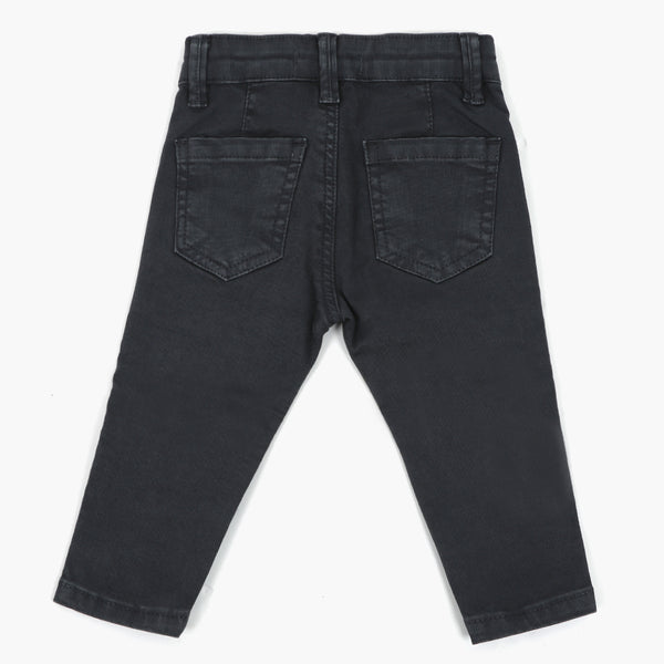 Eminent Newborn Boys Cotton Pant - Charcoal Grey