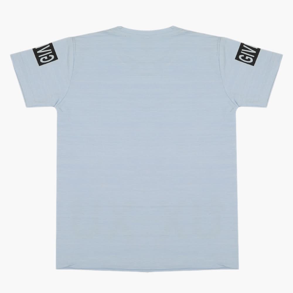 Boys Half Sleeves T-Shirt - Sky Blue, Boys T-Shirts, Chase Value, Chase Value