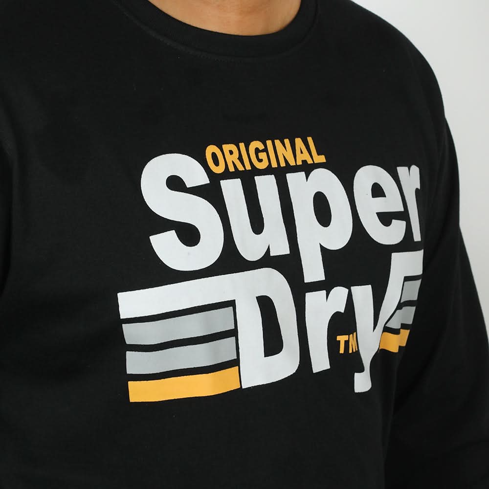 Men's Printed Full Sleeves T-Shirt - Black, Men's T-Shirts & Polos, Chase Value, Chase Value