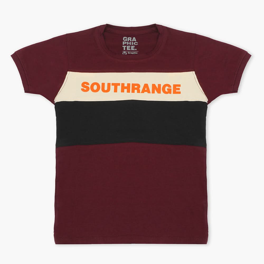 Boys Half Sleeves Polo T-Shirt - Dark Purple, Boys T-Shirts, Chase Value, Chase Value