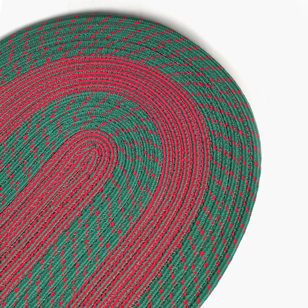Oval Door Mat - Green, Mat, Chase Value, Chase Value