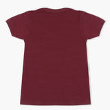 Boys Half Sleeves Polo T-Shirt - Dark Purple, Boys T-Shirts, Chase Value, Chase Value