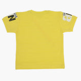 Boys Half Sleeves T-Shirt - Yellow, Boys T-Shirts, Chase Value, Chase Value