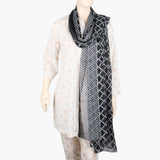 Women's Chiffon Dupatta - Black, Women Dupatta, Chase Value, Chase Value
