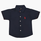 Boys Half Sleeves Casual Shirt - Navy Blue, Boys Shirts, Chase Value, Chase Value