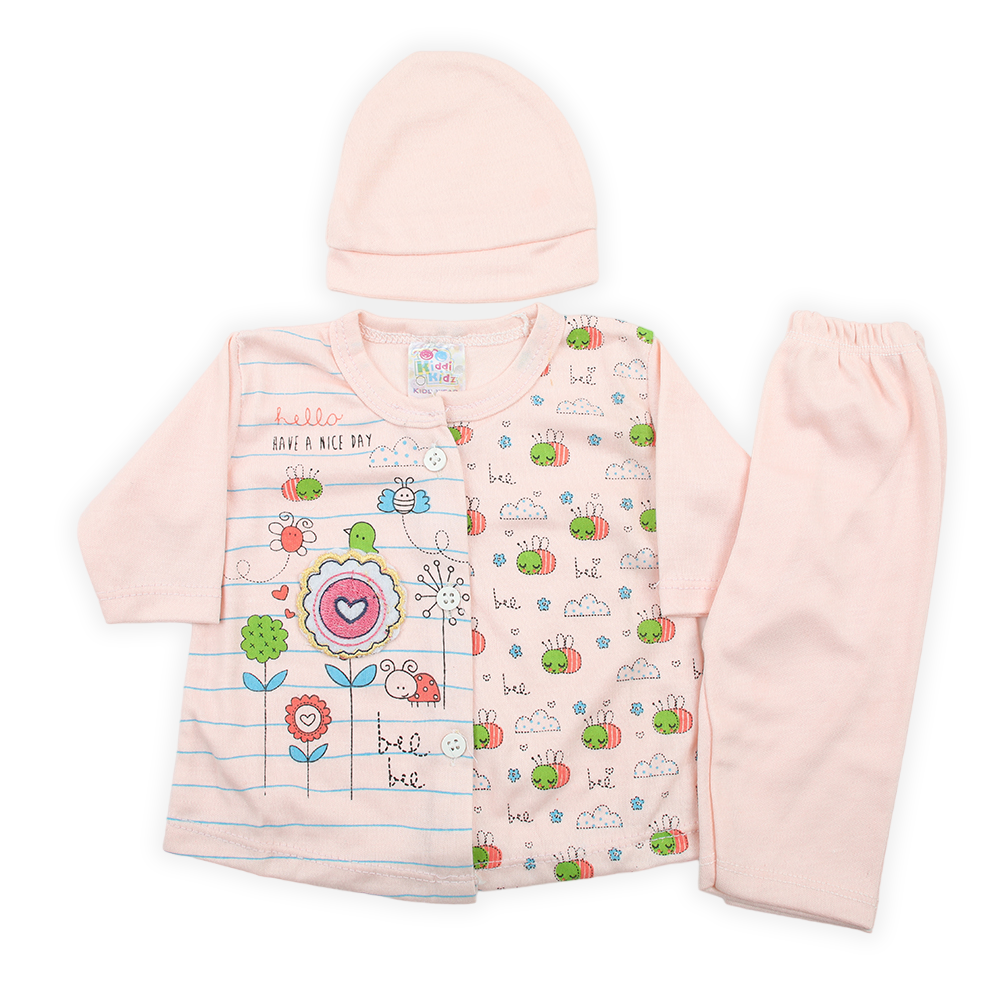 Newborn Girls Suit - Pink, Newborn Girls Winterwear, Chase Value, Chase Value