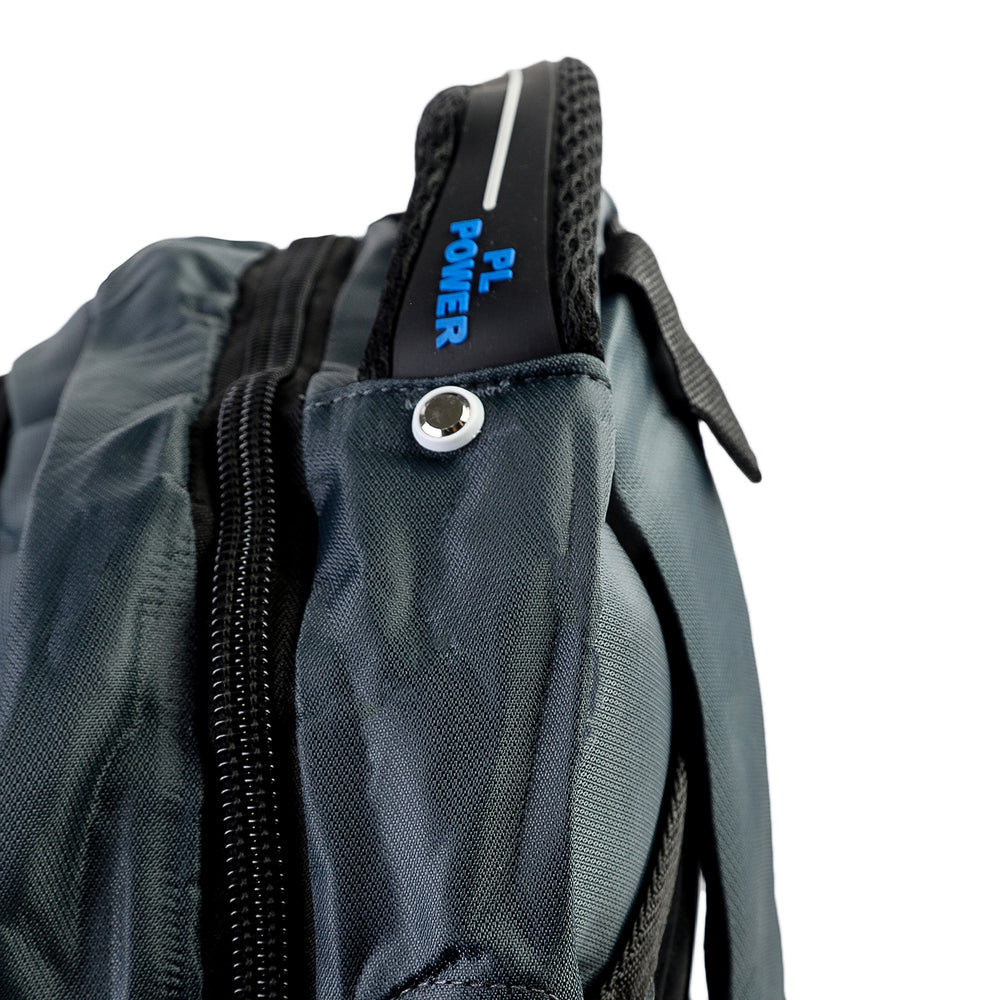 Pl Power Branded Backpack - Grey, BackPack Bags, Chase Value, Chase Value