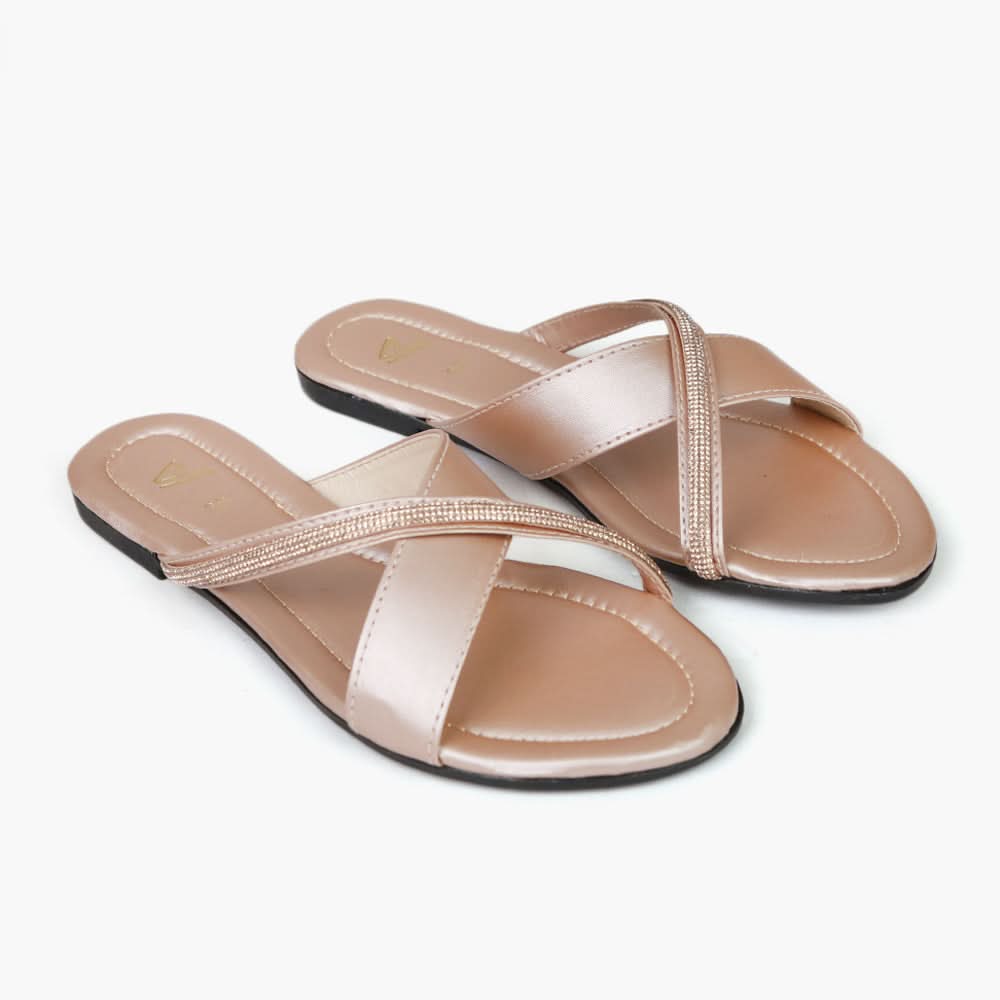 Women's Slipper - Peach, Women Slippers, Chase Value, Chase Value