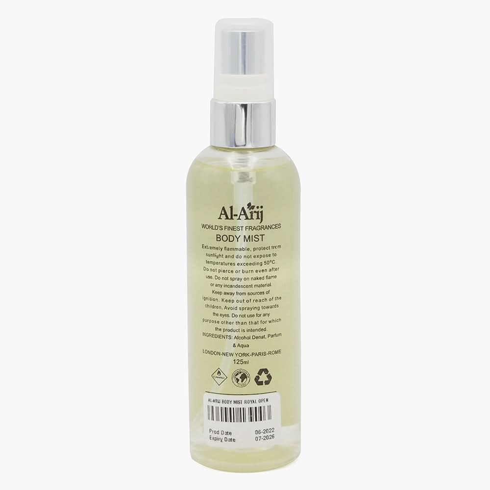 Al-Arij Body Mist  Fahrenheit Open, 125Ml, Men Perfumes, Al Arij, Chase Value