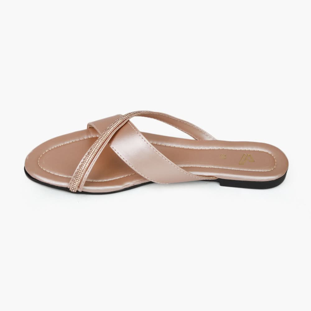Women's Slipper - Peach, Women Slippers, Chase Value, Chase Value