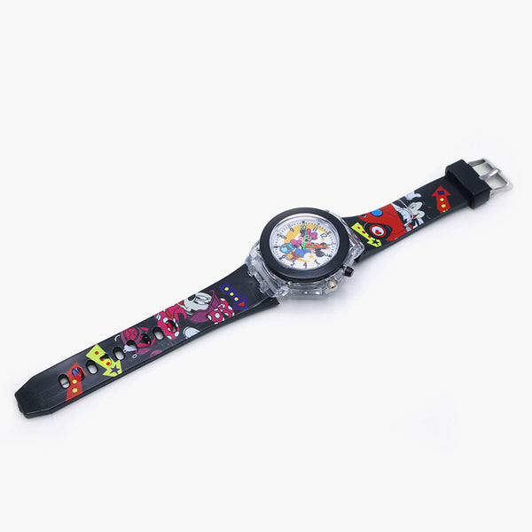 Girls Analog Light Watch - Black, Girls Watches, Chase Value, Chase Value