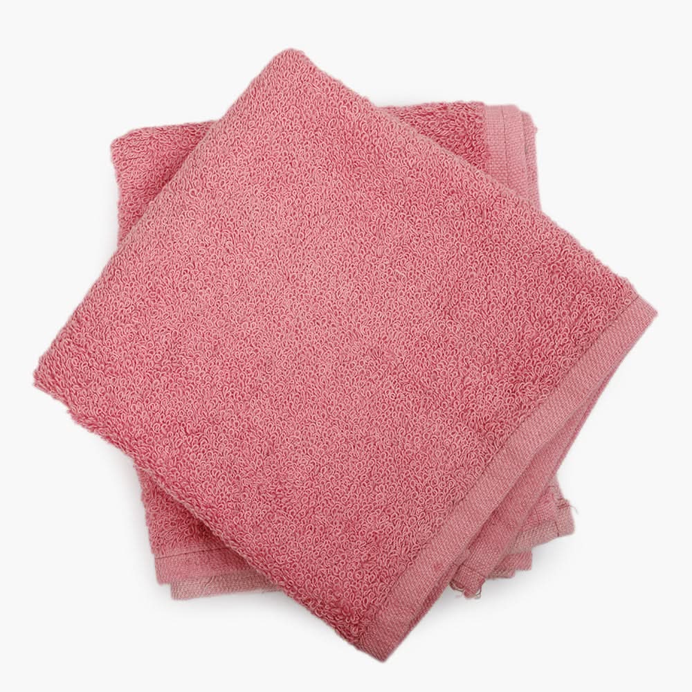 Terry Tea Towels Pack Of 2 - Tea Pink, Kitchen Accessories, Chase Value, Chase Value