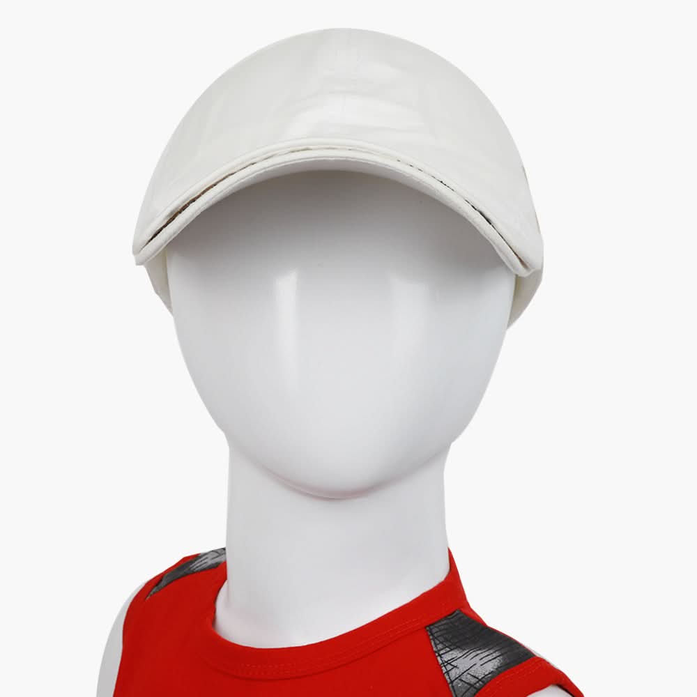 Boys P-Cap - White, Boys Caps & Hats, Chase Value, Chase Value