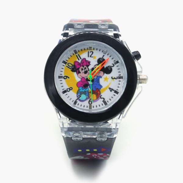 Girls Analog Light Watch - Black, Girls Watches, Chase Value, Chase Value