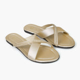 Women's Slipper - Golden, Women Slippers, Chase Value, Chase Value