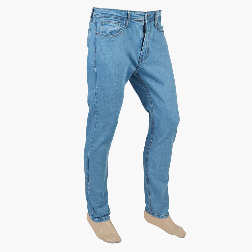 Men's Stretch Denim Pant - Light Blue, Men's Casual Pants & Jeans, Chase Value, Chase Value