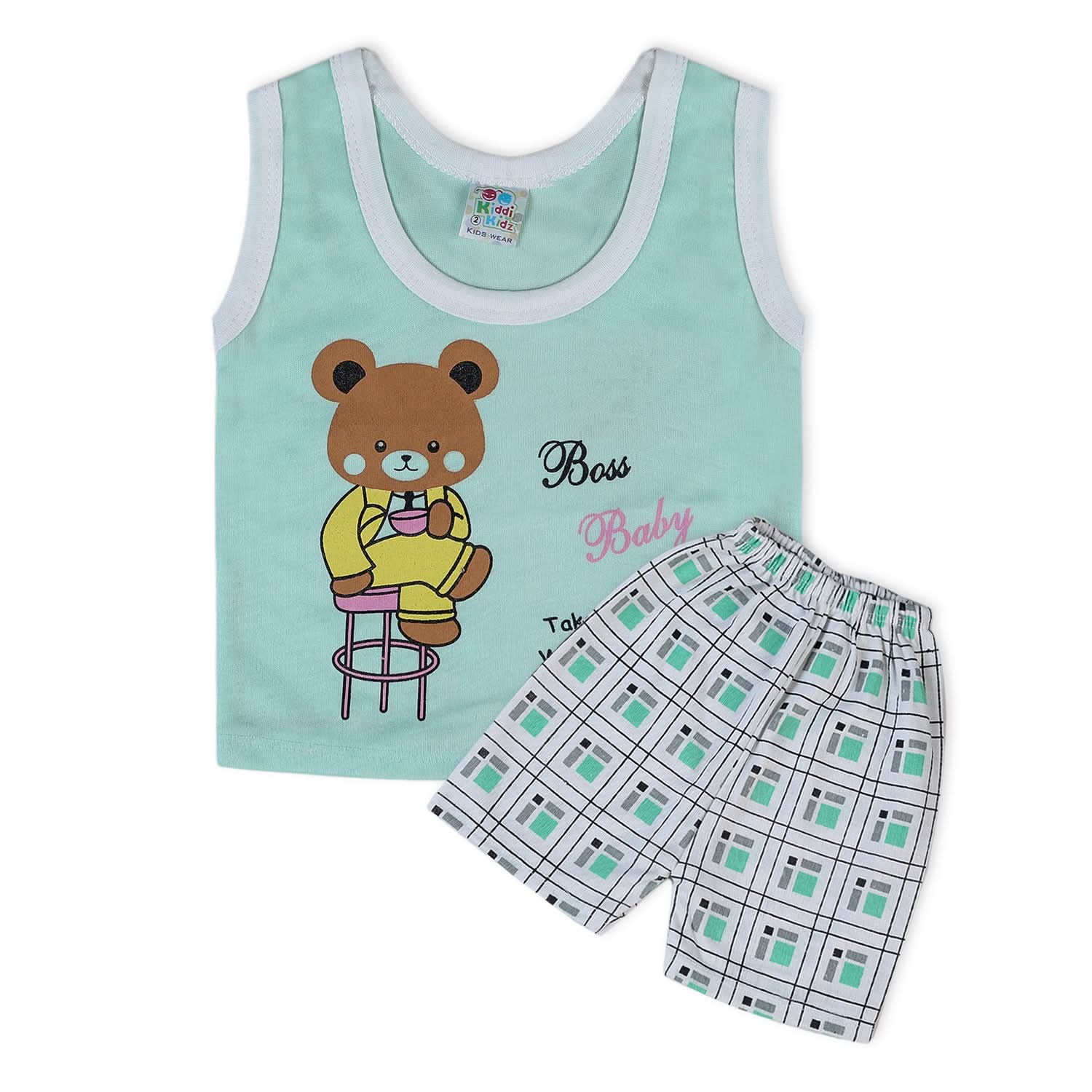 Newborn Boys Sando Suit - Blue, Newborn Boys Sets & Suits, Chase Value, Chase Value