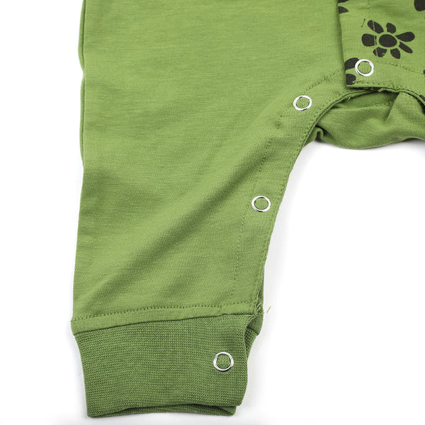 Newborn Boys Romper - Green