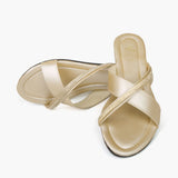 Women's Slipper - Golden, Women Slippers, Chase Value, Chase Value
