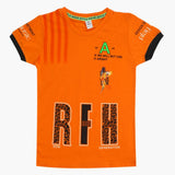 Boys Half Sleeves T-Shirt - Orange, Boys T-Shirts, Chase Value, Chase Value