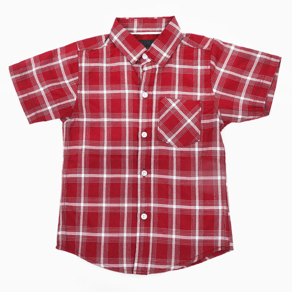 Eminent Boys Casual Shirt - Maroon