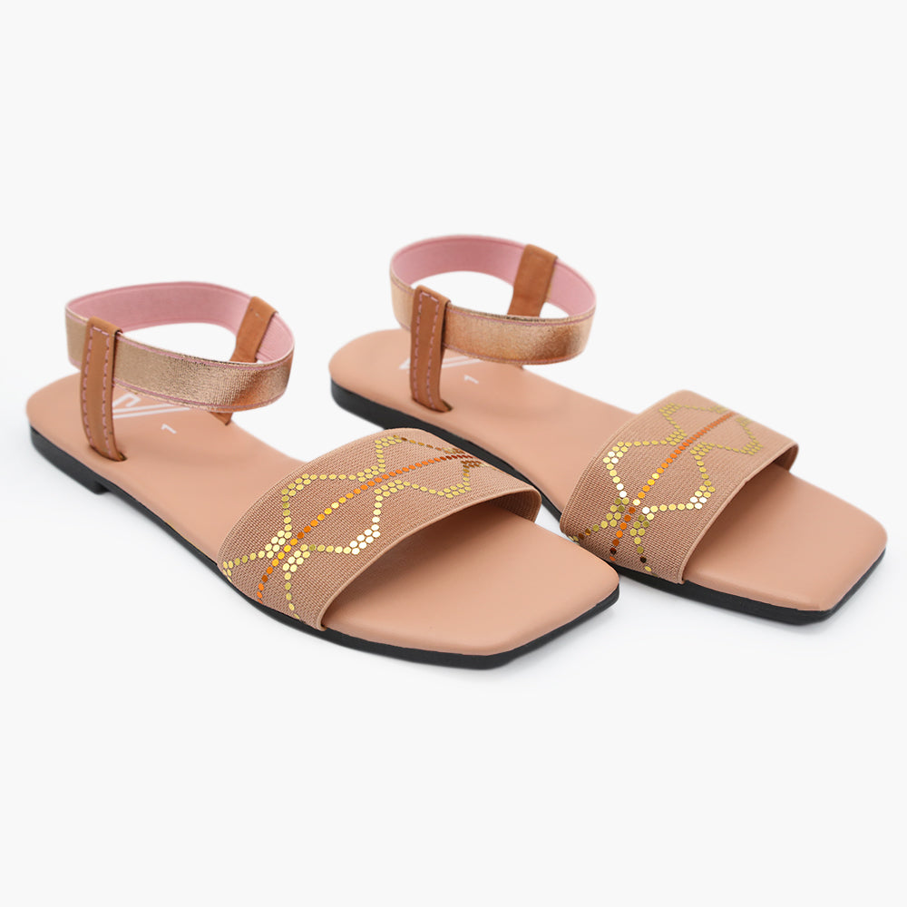 Girls Sandal - Peach, Girls Sandals, Chase Value, Chase Value