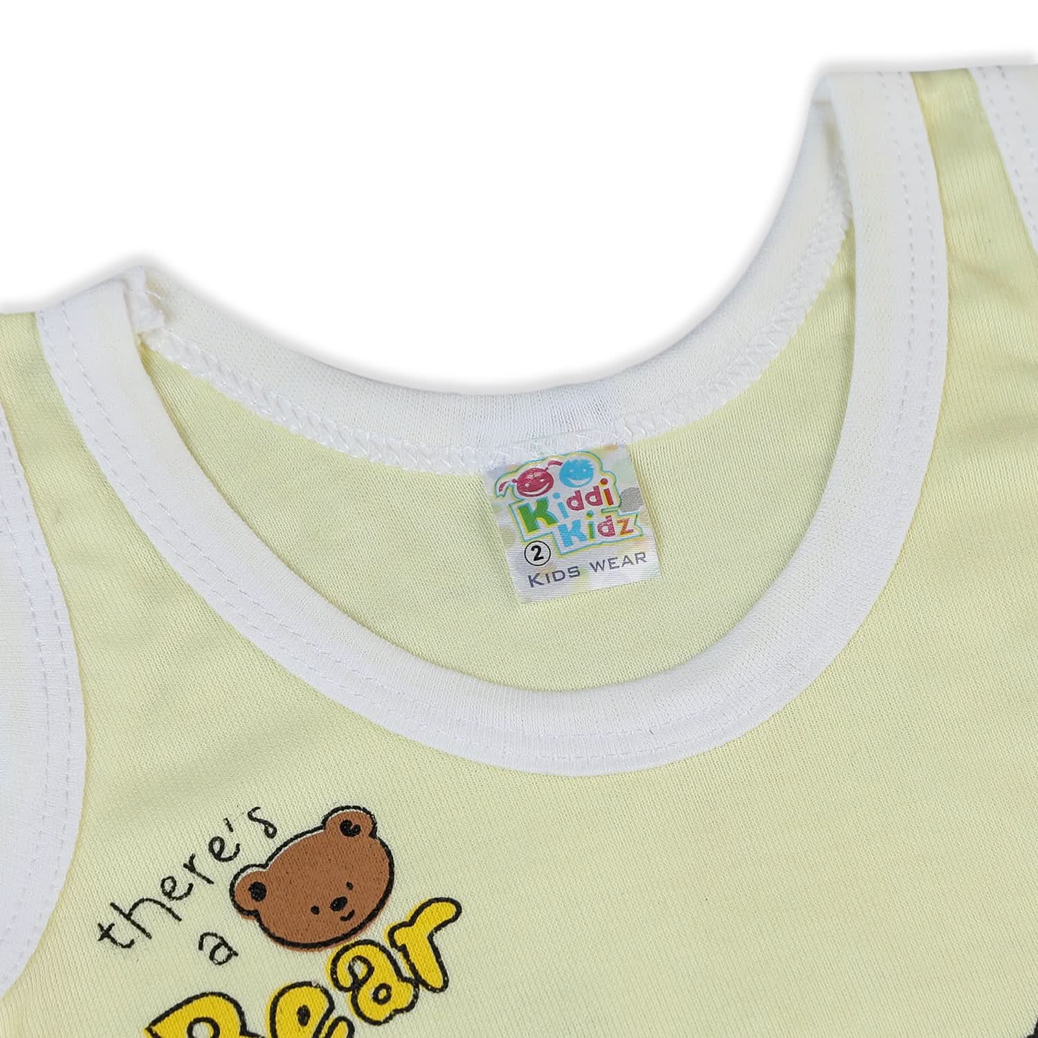 Newborn Boys Sando Suit - Yellow, Newborn Boys Sets & Suits, Chase Value, Chase Value
