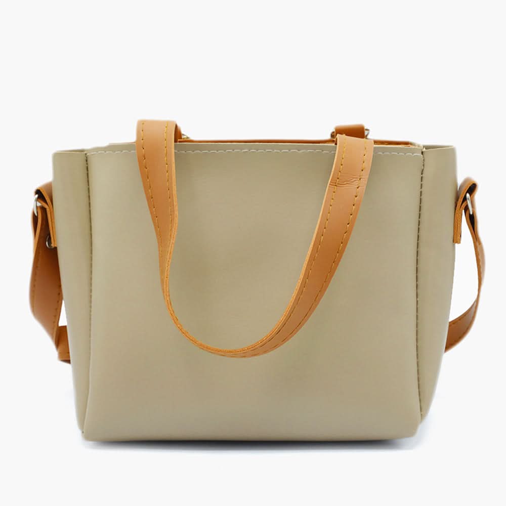 Women's Shoulder Bag - Beige, Women Bags, Chase Value, Chase Value