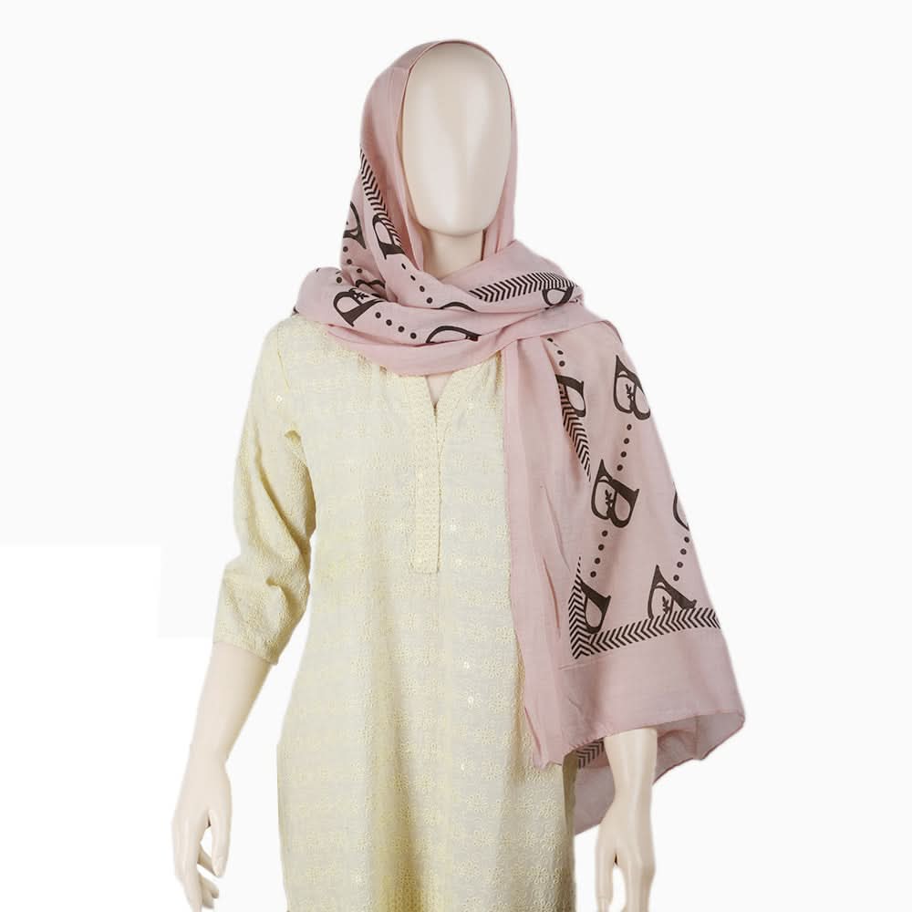 Women's Scarf - Peach, Women Shawls & Scarves, Chase Value, Chase Value