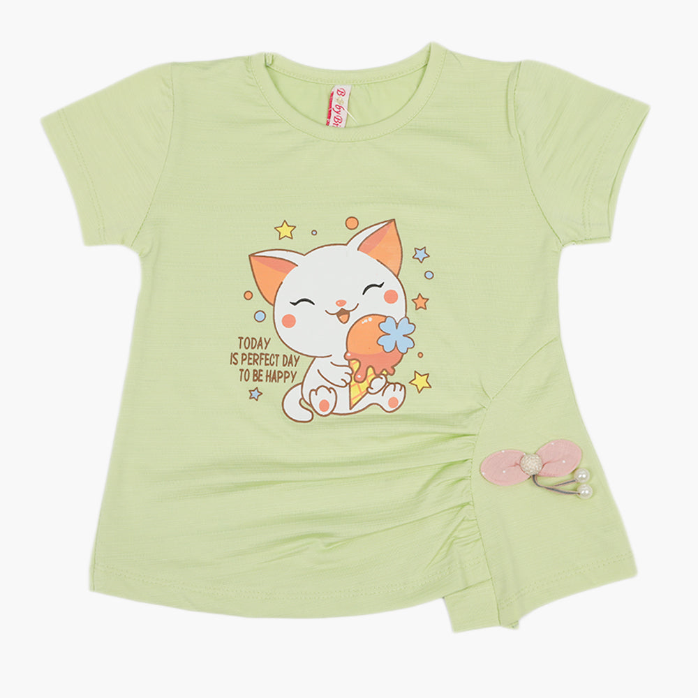 Girls Top - Light Green, Girls Tops, Chase Value, Chase Value