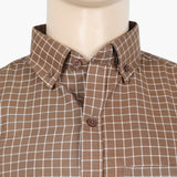 Men's Formal Shirt - Brown, Men's Shirts, Chase Value, Chase Value