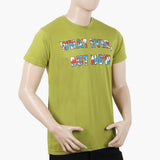 Men's Half Sleeves T-Shirt - Green, Men's T-Shirts & Polos, Chase Value, Chase Value